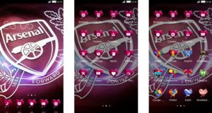 Download Tema Arsenal untuk Hp Android Apk - Pink