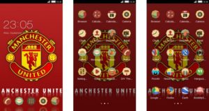 Tema Manchester United Android - Modern
