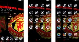 Tema Manchester United Android - Black