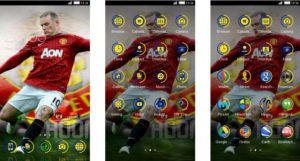 Tema Manchester United Android - Rooney