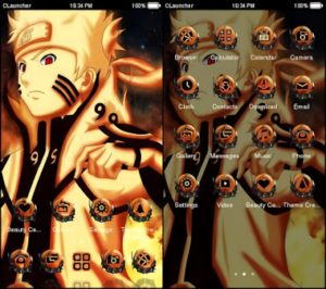 Tema Naruto Android Kyubi Rikudo Sennin